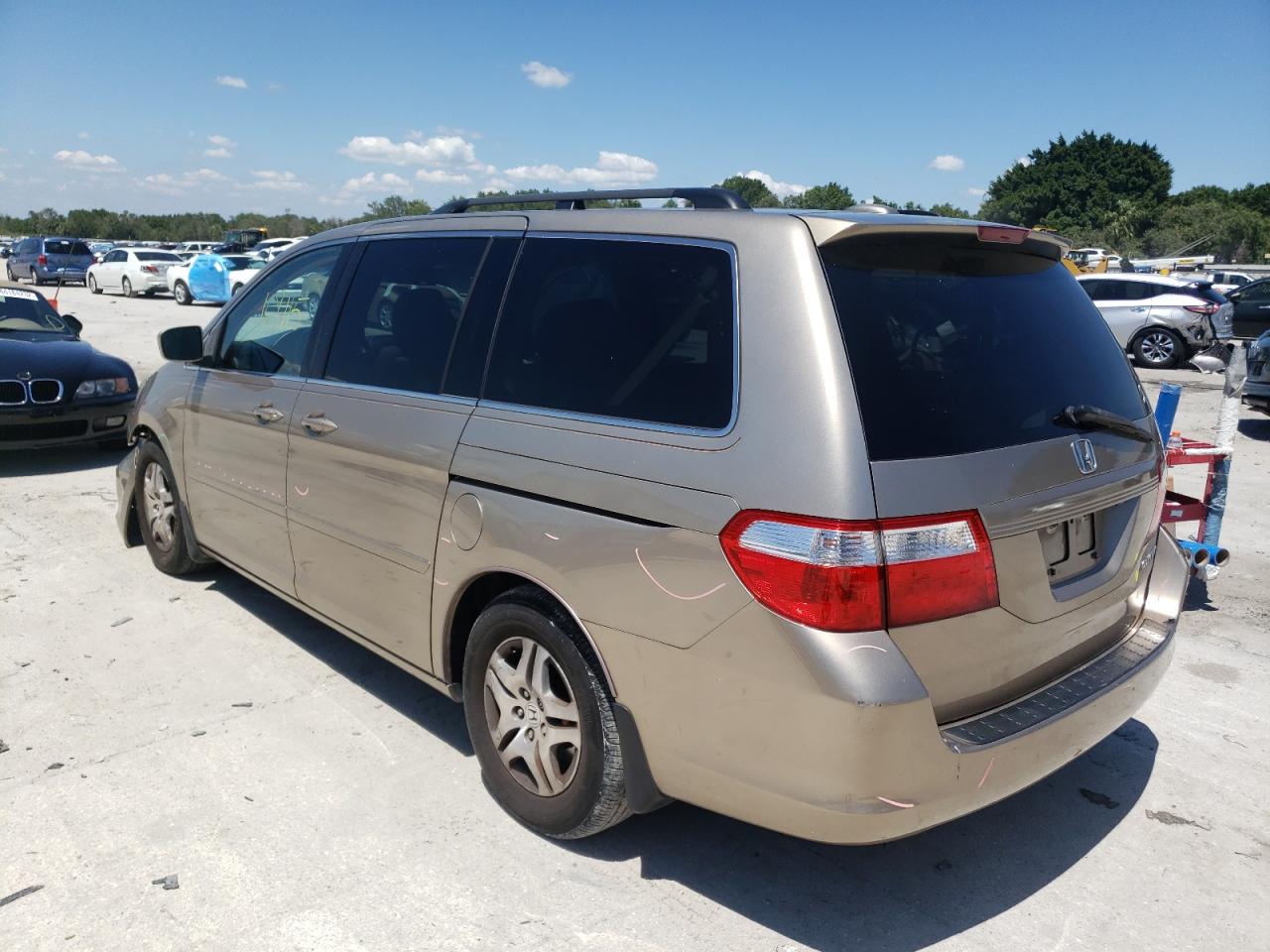 Photo 16 from auction – 2007 HONDA ODYSSEY EX with VIN 5FNRL38707B051463