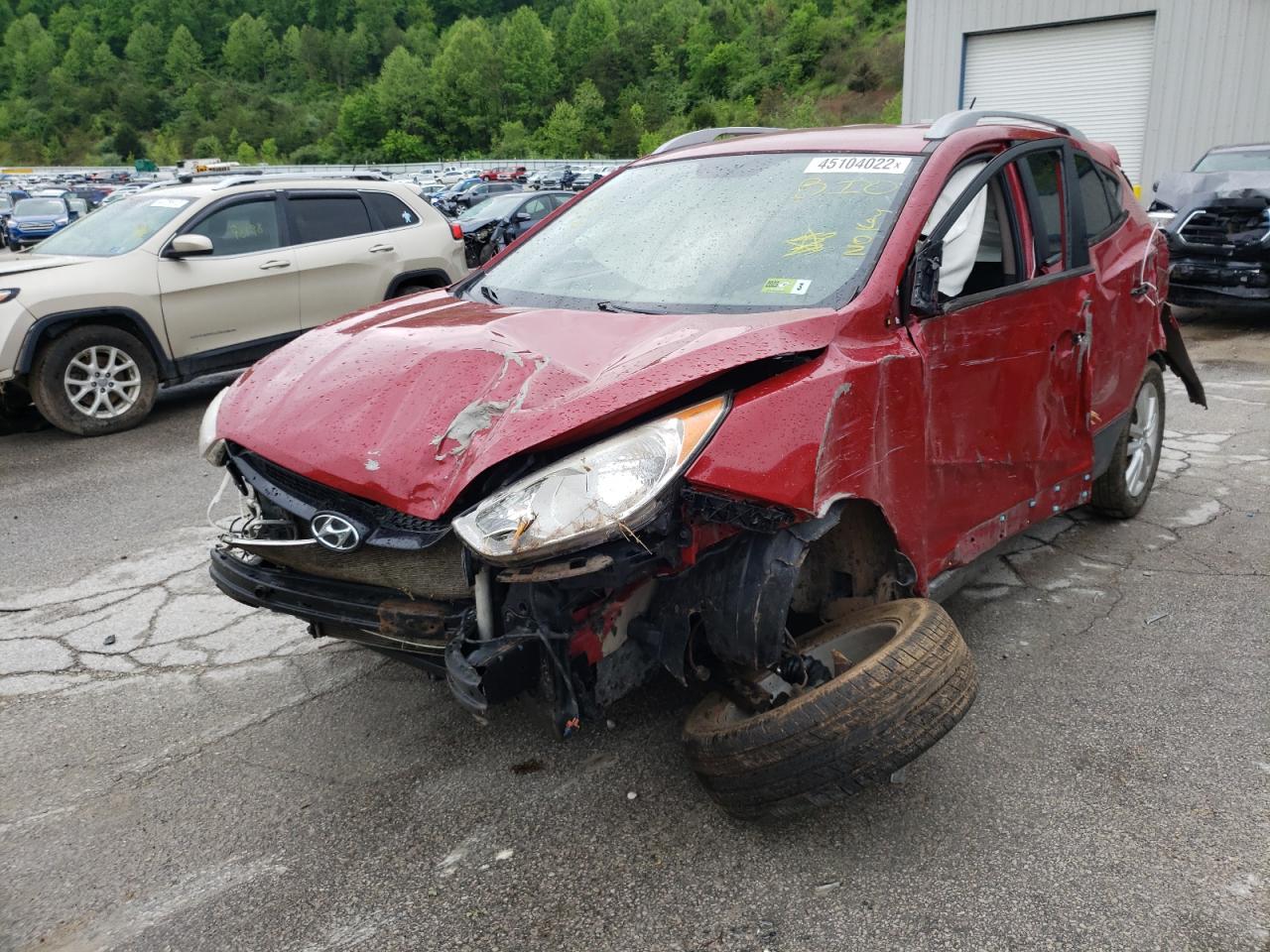 Photo 2 from auction – 2011 HYUNDAI TUCSON GLS with VIN KM8JUCAC0BU248937
