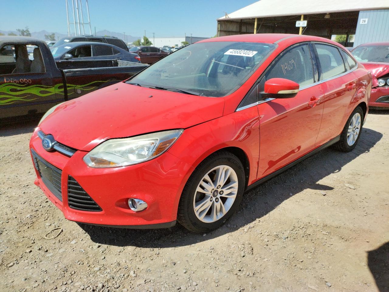Photo 2 from auction – 2012 FORD FOCUS SEL with VIN 1FAHP3H24CL191937