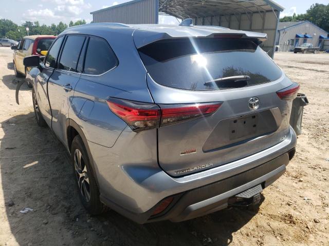 Photo 3 from auction – 2020 TOYOTA HIGHLANDER with VIN 5TDHZRAH4LS022912