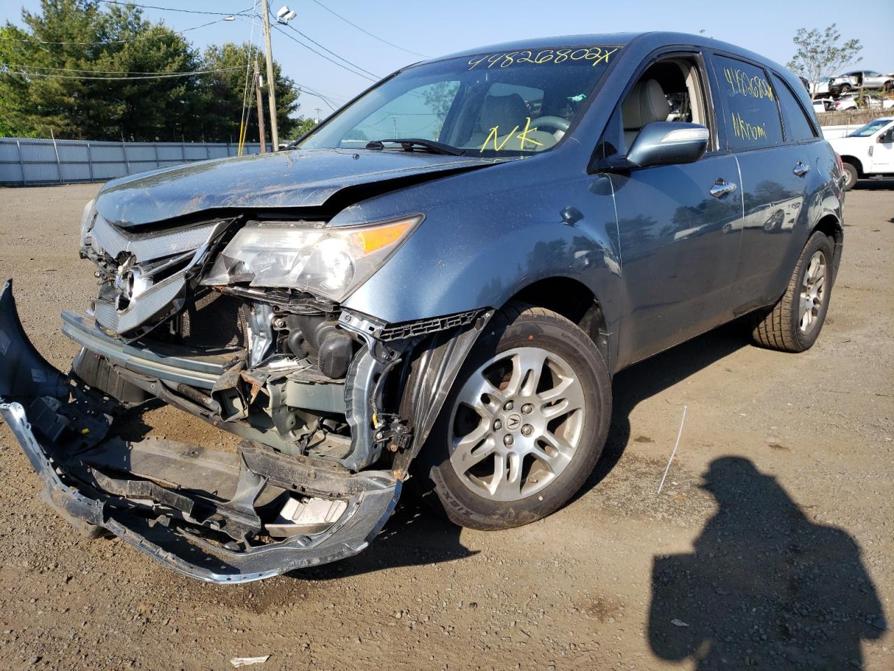Photo 2 from auction – 2008 ACURA MDX with VIN 2HNYD28238H531400