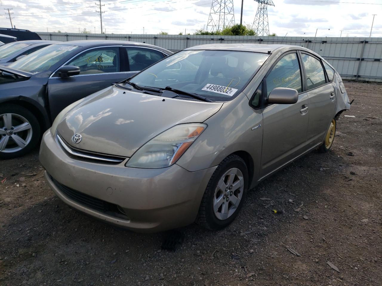 Photo 2 from auction – 2007 TOYOTA PRIUS with VIN JTDKB20U877597028