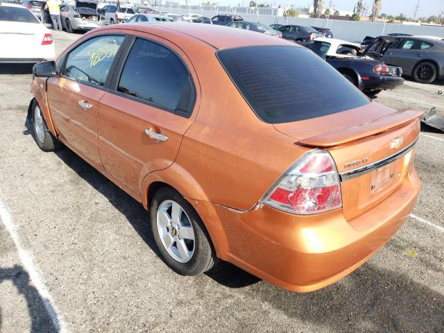 Photo 3 from auction – 2008 CHEVROLET AVEO LT with VIN KL1TG56648B073025