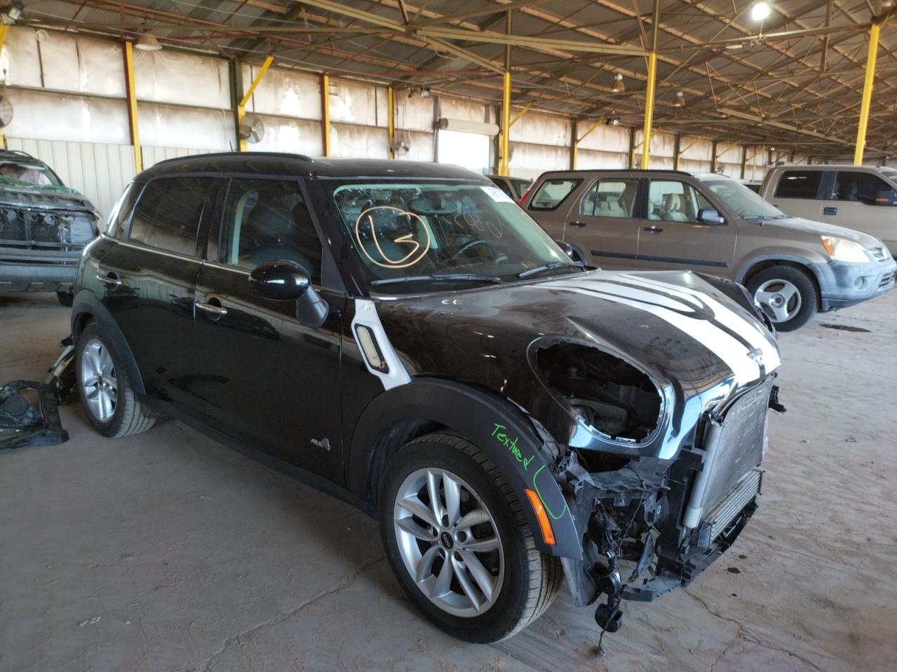 MINI COOPER S C 2011 with VIN WMWZC5C57BWL53870 - Photo from auction