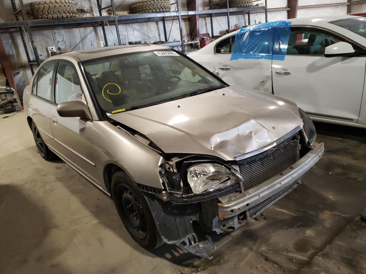 Photo 1 from auction – 2002 HONDA CIVIC EX with VIN JHMES267X2S000867