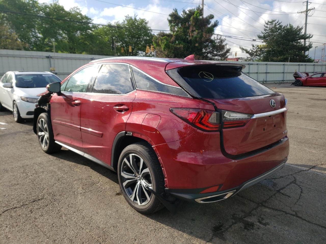 Photo 3 from auction – 2020 LEXUS RX 350 with VIN 2T2HZMDA5LC237186
