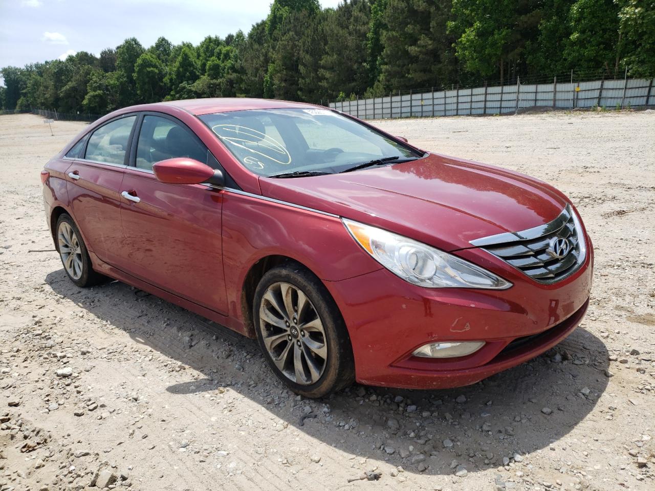 HYUNDAI SONATA SE 2011 with VIN 5NPEC4AC4BH167335 - Photo from auction