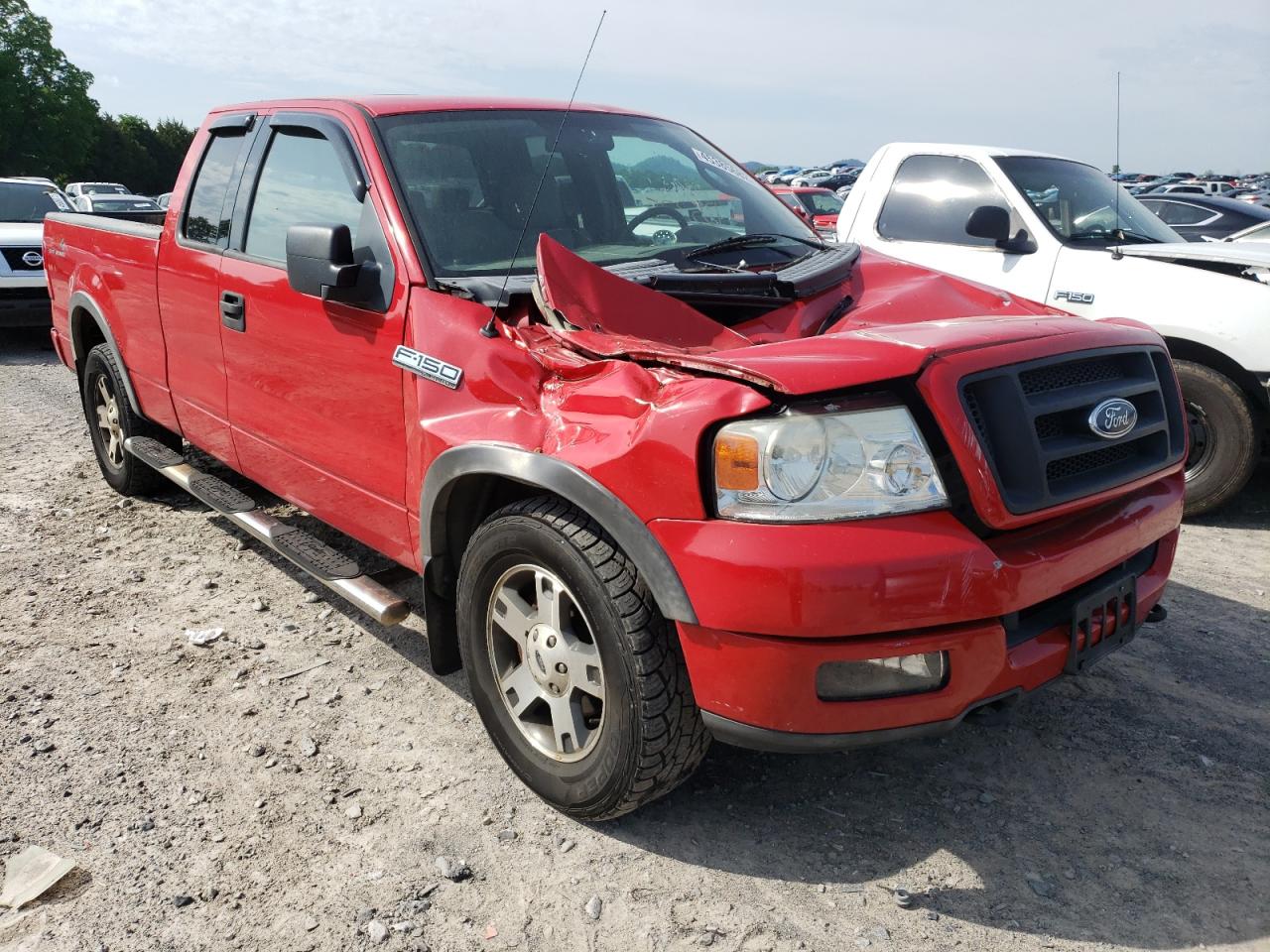FORD F150 2004 with VIN 1FTPX14514NC37675 - Photo from auction