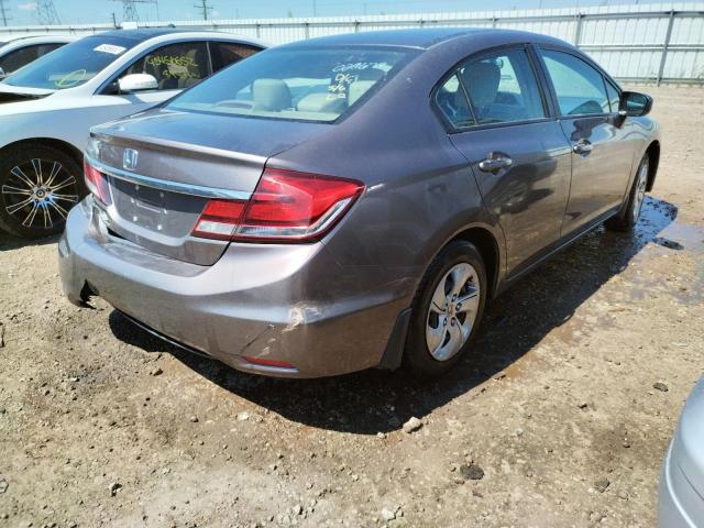 Photo 4 from auction – 2015 HONDA CIVIC LX with VIN 19XFB2F54FE029679