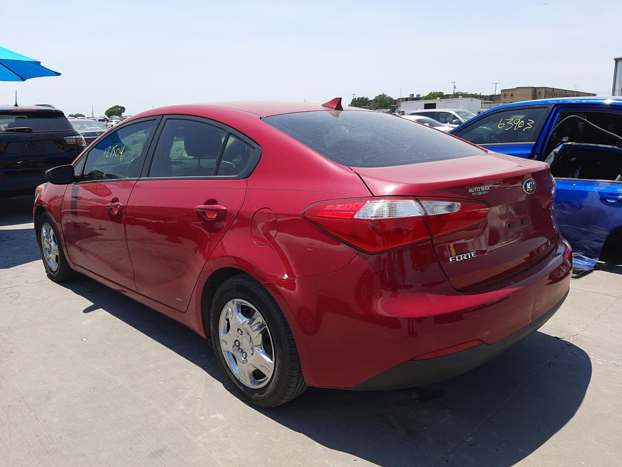 Photo 3 from auction – 2016 KIA FORTE LX with VIN KNAFK4A60G5606178
