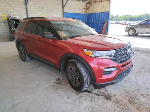 FORD EXPLORER X 2021 with VIN 1FMSK7DH0MGA91632 - Photo from auction