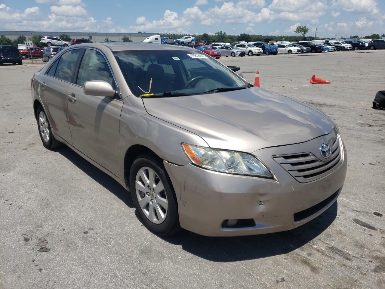 TOYOTA CAMRY CE 2007 with VIN 4T1BE46K37U620124 - Photo from auction