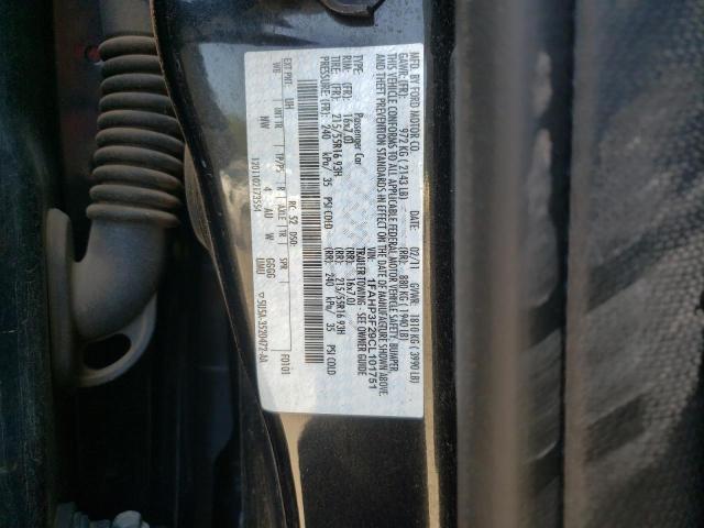 Photo 10 from auction – 2012 FORD FOCUS SE with VIN 1FAHP3F29CL101751