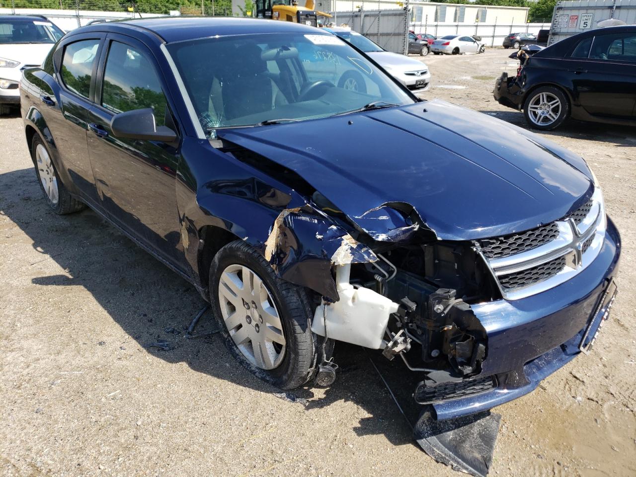 DODGE AVENGER SE 2014 with VIN 1C3CDZAB1EN105439 - Photo from auction
