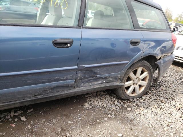 Photo 9 from auction – 2006 SUBARU LEGACY OUT with VIN 4S4BP61C367357961