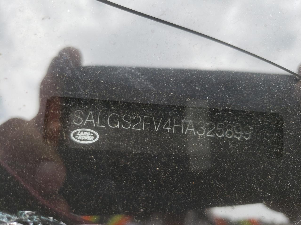 Photo 10 from auction – 2017 LAND ROVER RANGE ROVE with VIN SALGS2FV4HA325899