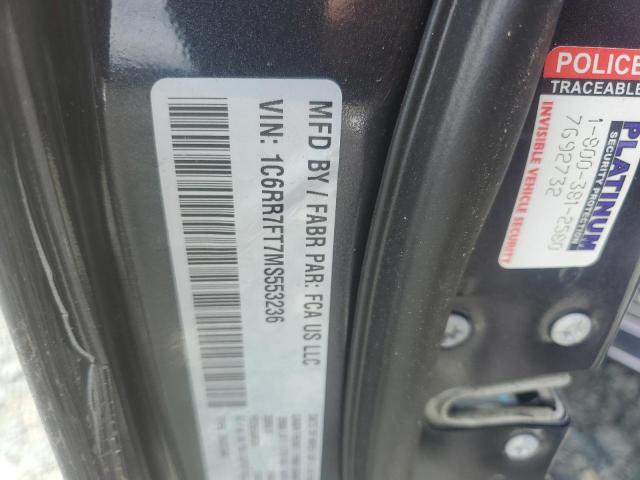 Photo 10 from auction – 2021 RAM 1500 CLASS with VIN 1C6RR7FT7MS553236