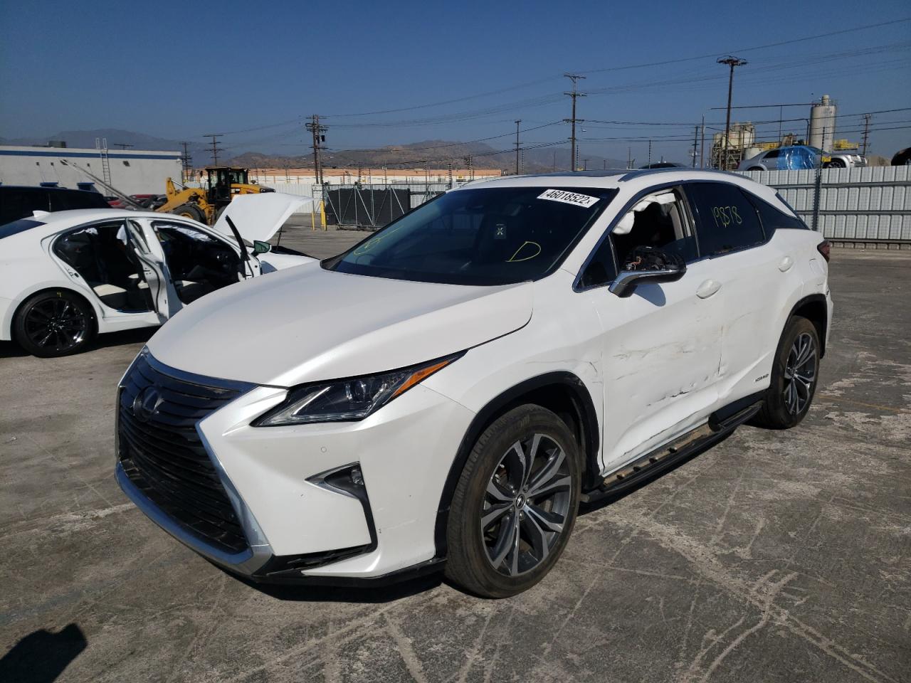 Photo 2 from auction – 2019 LEXUS RX 450H BA with VIN 2T2BGMCA3KC030114
