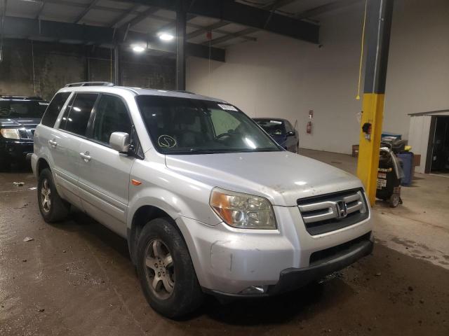 HONDA PILOT EX 2006 with VIN 5FNYF186X6B007564 - Photo from auction