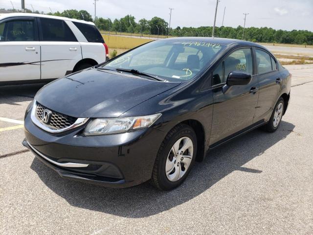 Photo 2 from auction – 2015 HONDA CIVIC LX with VIN 19XFB2F53FE037790