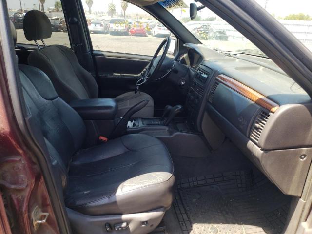 Photo 5 from auction – 1999 JEEP GRAND CHER with VIN 1J4GW58S2XC534717