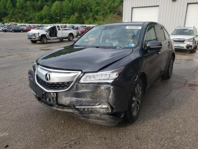 Photo 2 from auction – 2016 ACURA MDX TECHNO with VIN 5FRYD4H44GB046253