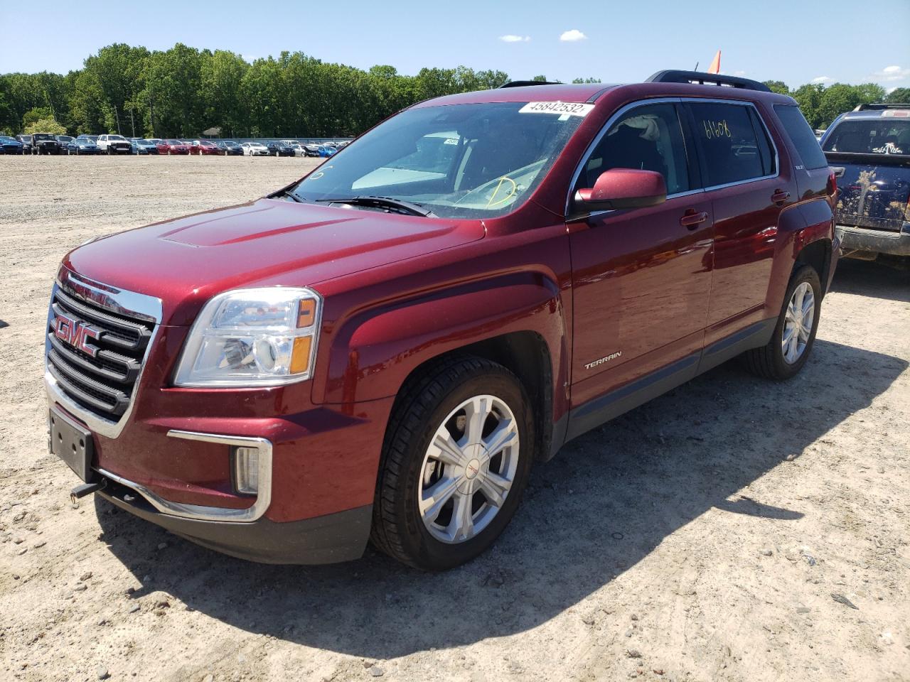 Photo 2 from auction – 2017 GMC TERRAIN SL with VIN 2GKALNEKXH6171820