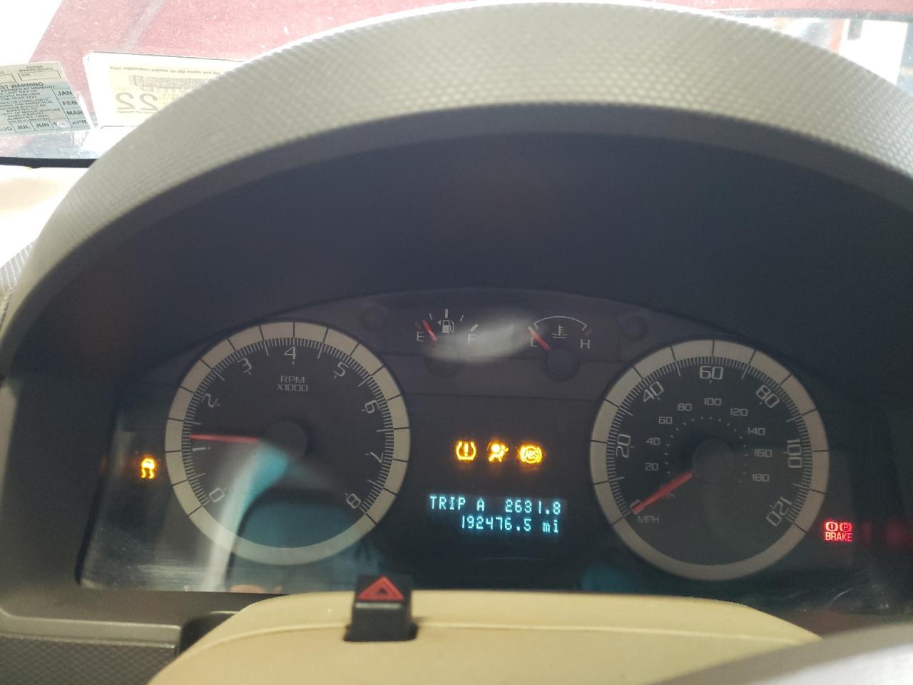 Photo 8 from auction – 2008 FORD ESCAPE XLT with VIN 1FMCU03128KD23418