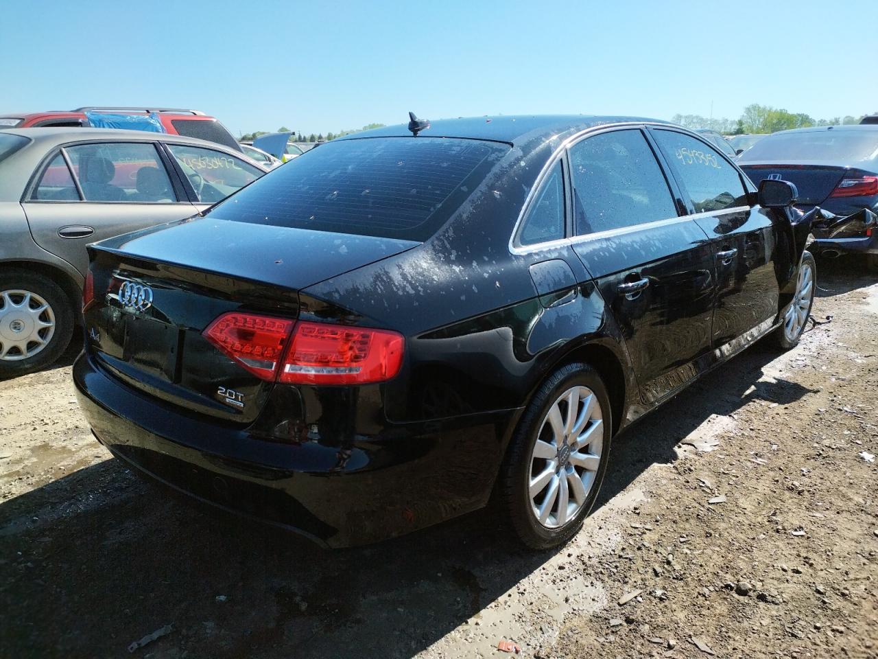 Photo 4 from auction – 2012 AUDI A4 PREMIUM with VIN WAUBFAFL0CN011776