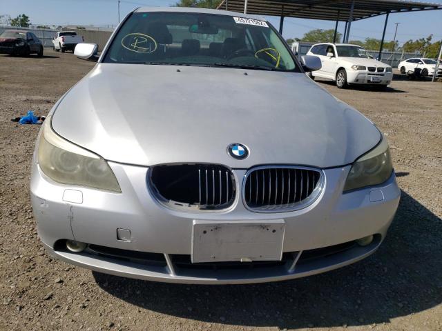Photo 9 from auction – 2007 BMW 530 I with VIN WBANE73547CM54751