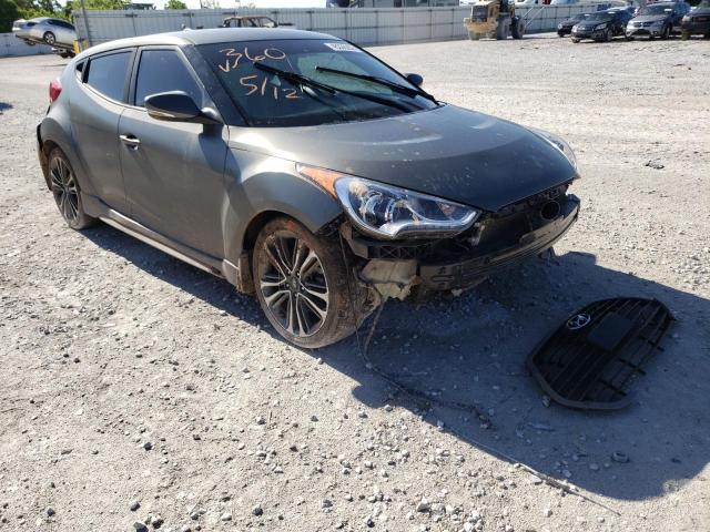 HYUNDAI VELOSTER T 2016 with VIN KMHTC6AE7GU270455 - Photo from auction