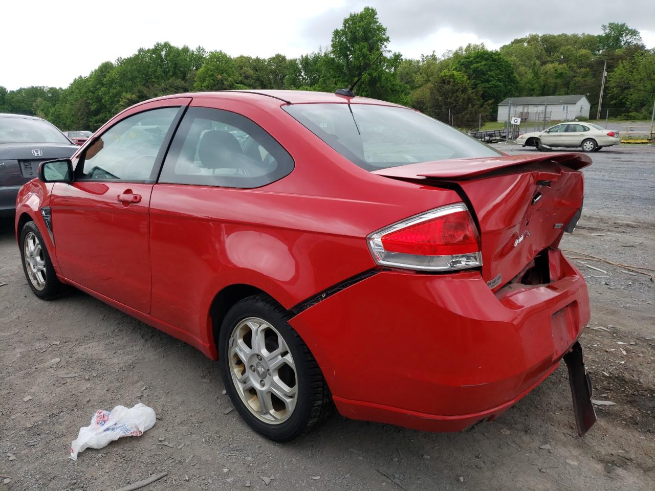 Photo 3 from auction – 2008 FORD FOCUS with VIN 1FAHP33N98W193013