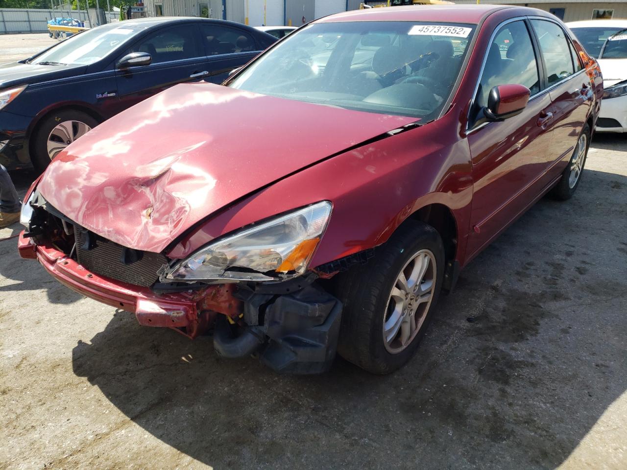 Photo 2 from auction – 2007 HONDA ACCORD with VIN 1HGCM56327A204014