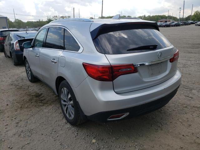 Photo 3 from auction – 2014 ACURA MDX TECHNO with VIN 5FRYD4H48EB039822