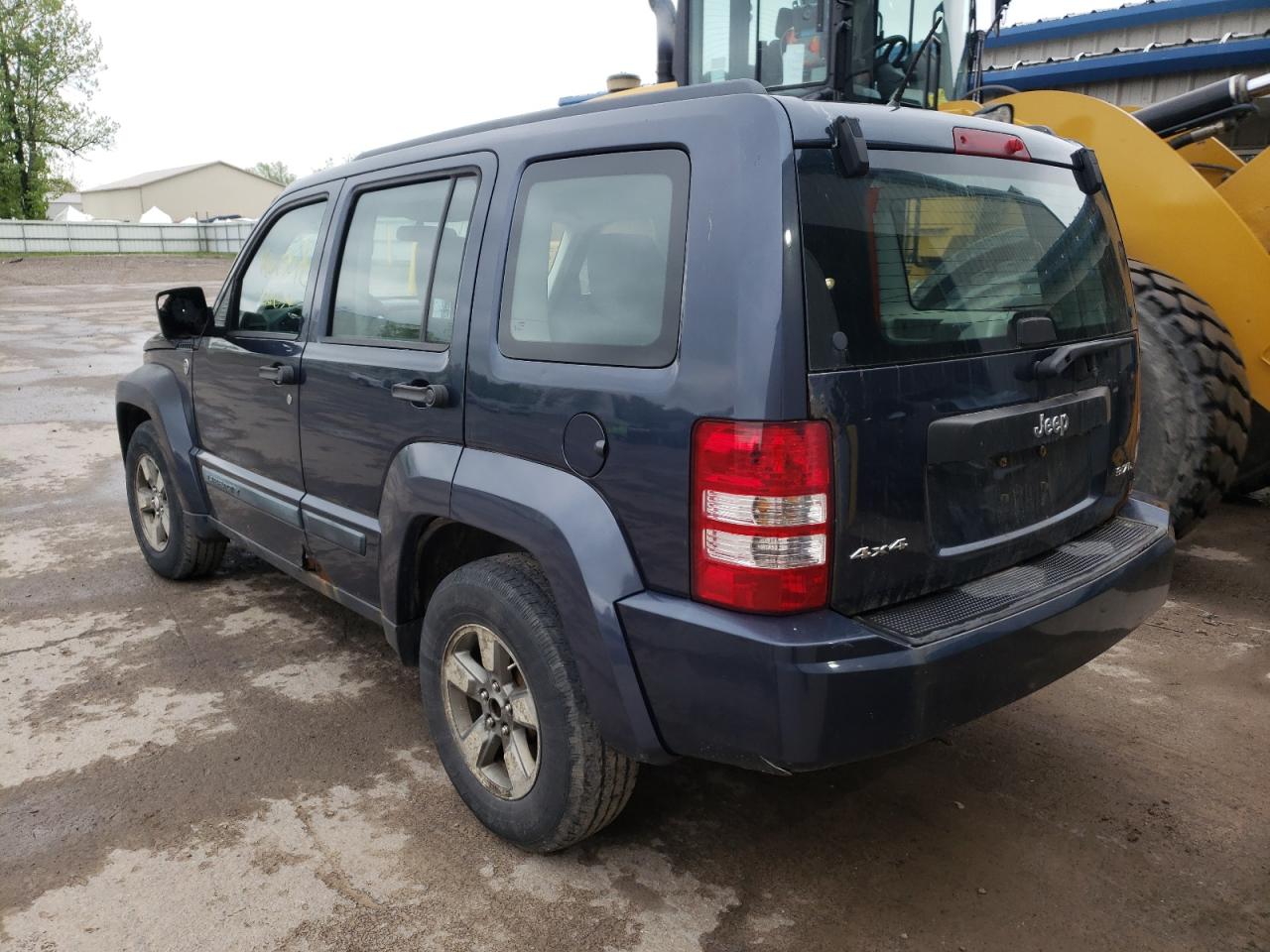 Photo 3 from auction – 2008 JEEP LIBERTY SP with VIN 1J8GN28K08W240488