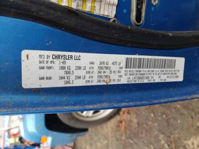 Photo 10 from auction – 2009 JEEP PATRIOT SP with VIN 1J4FF28B09D213668