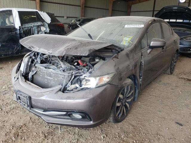 Photo 2 from auction – 2015 HONDA CIVIC EXL with VIN 2HGFB2F98FH518191