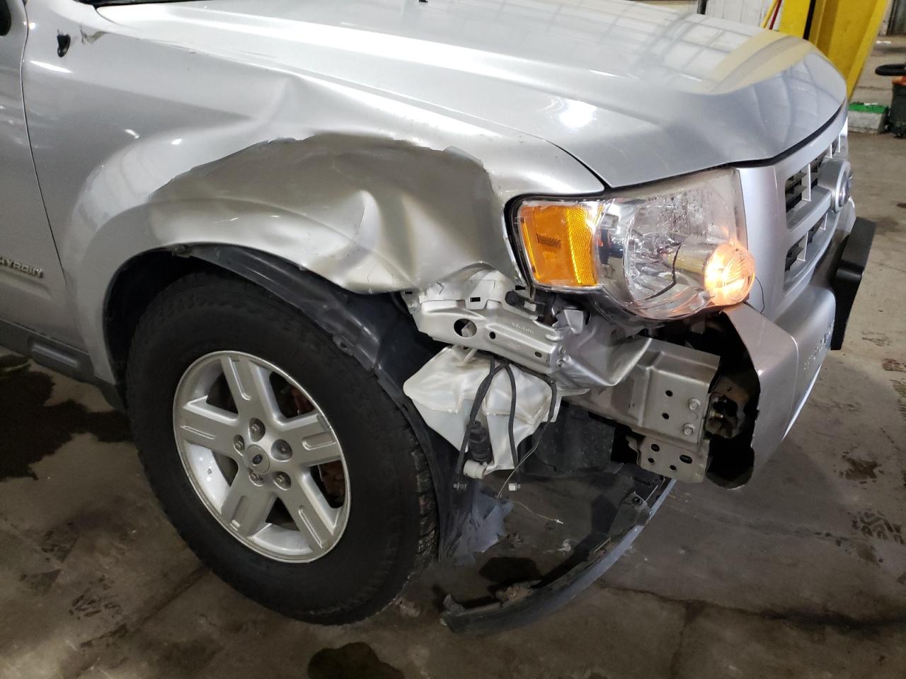 Photo 9 from auction – 2010 FORD ESCAPE HYB with VIN 1FMCU5K35AKD22267