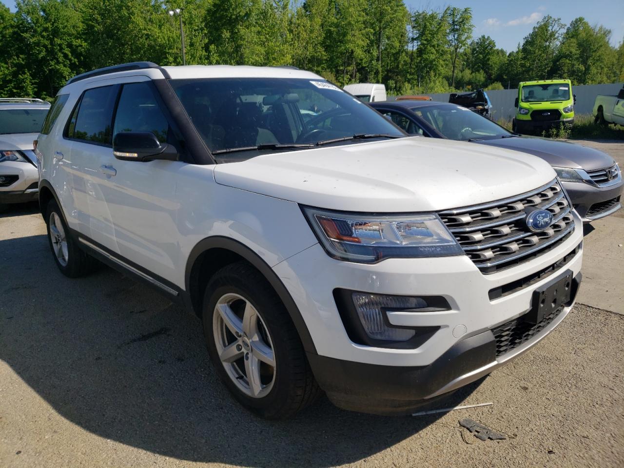 FORD EXPLORER X 2017 with VIN 1FM5K8D84HGC90109 - Photo from auction
