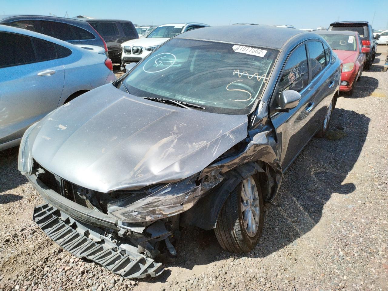 Photo 2 from auction – 2018 NISSAN SENTRA S with VIN 3N1AB7AP1JY241370