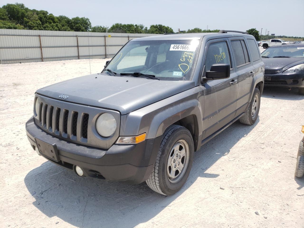 Photo 2 from auction – 2012 JEEP PATRIOT SP with VIN 1C4NJPBA2CD651628