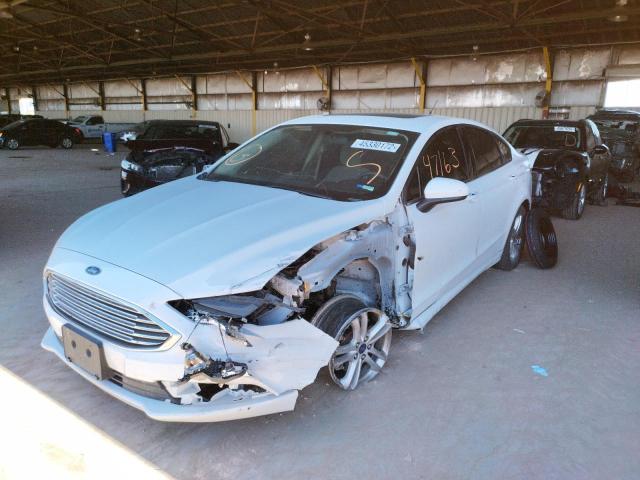 Photo 2 from auction – 2018 FORD FUSION SE with VIN 3FA6P0HD8JR260716