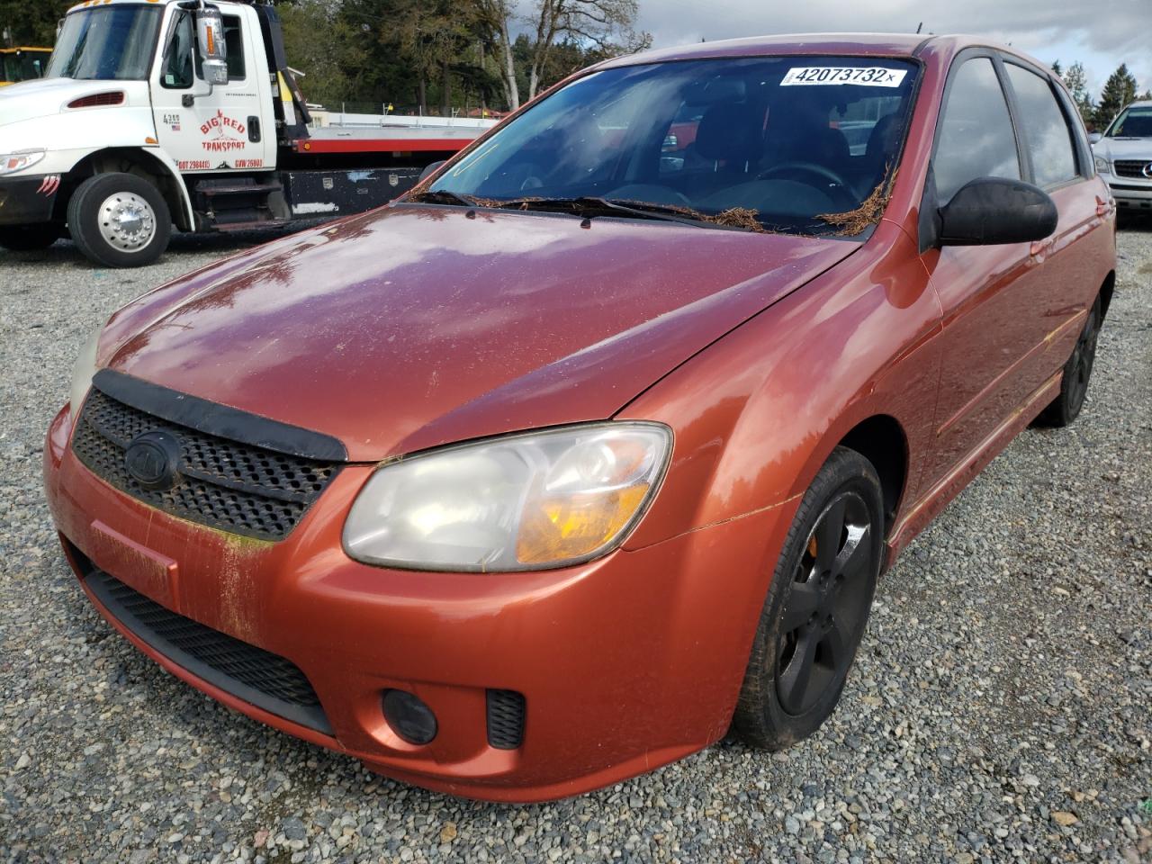 Photo 2 from auction – 2007 KIA SPECTRA5 S with VIN KNAFE161075002052