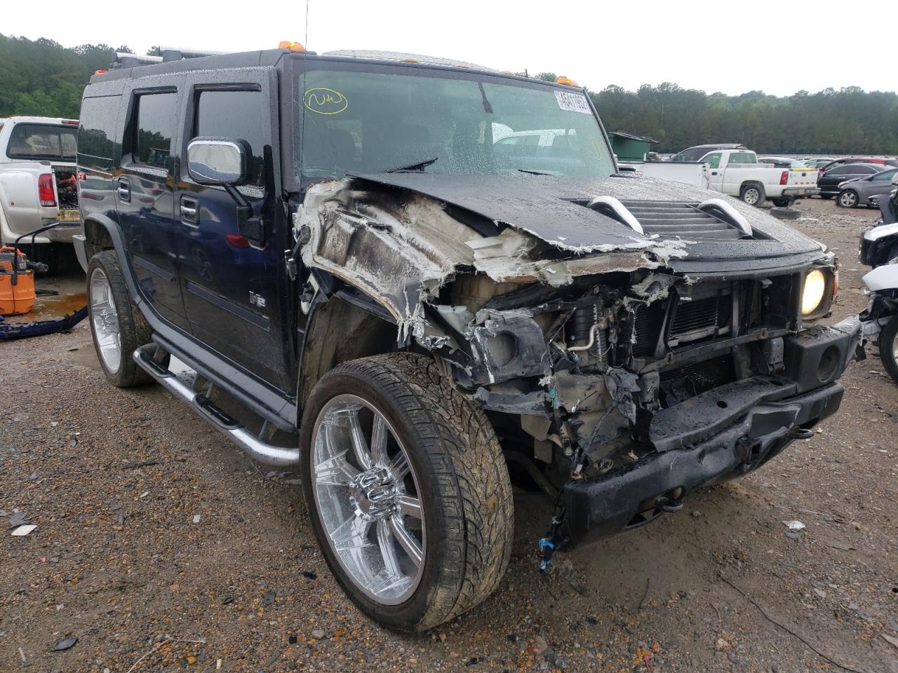 HUMMER H2 2005 with VIN 5GRGN23U65H118541 - Photo from auction