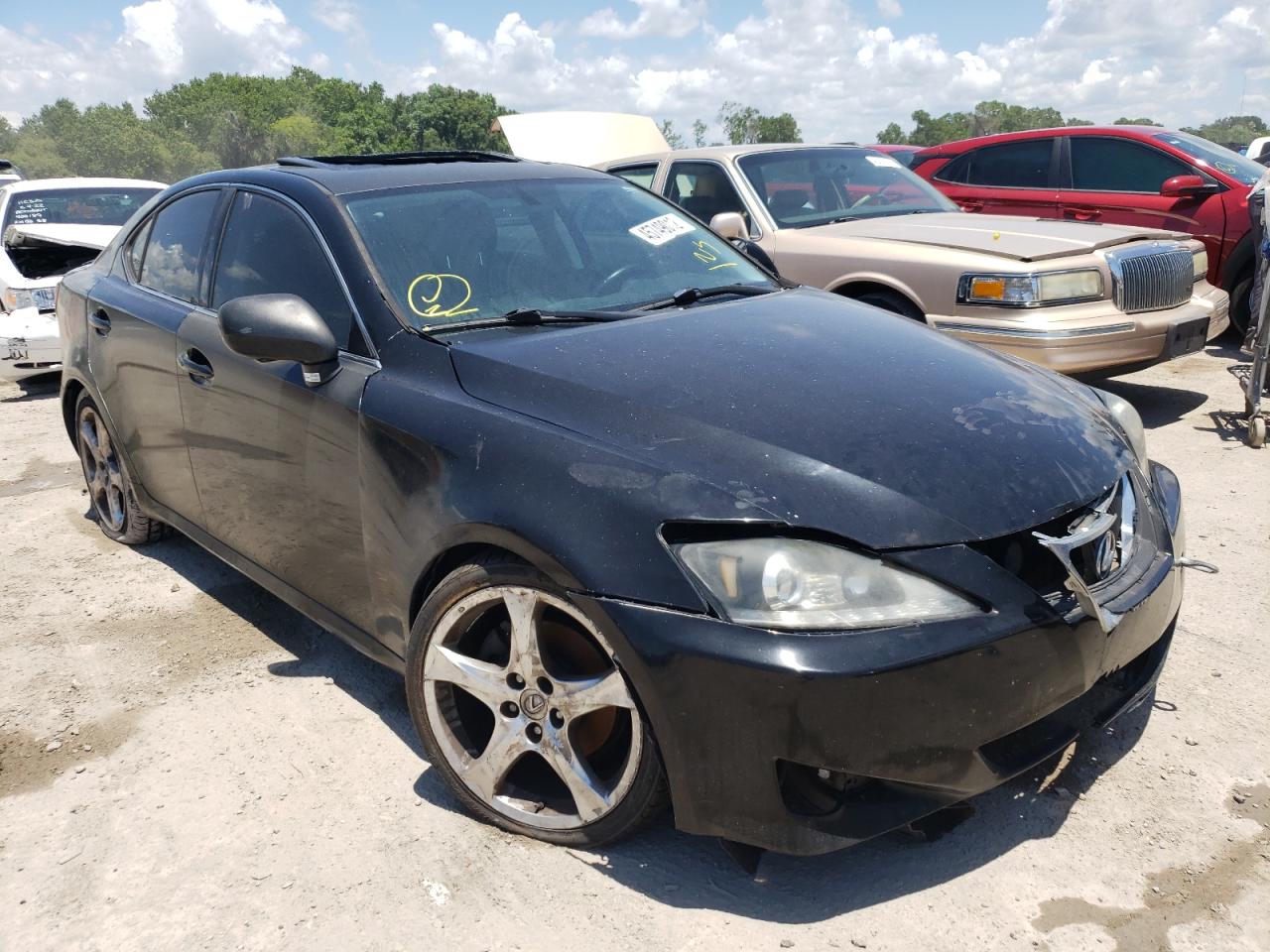 LEXUS IS 250 2007 with VIN JTHBK262272049320 - Photo from auction