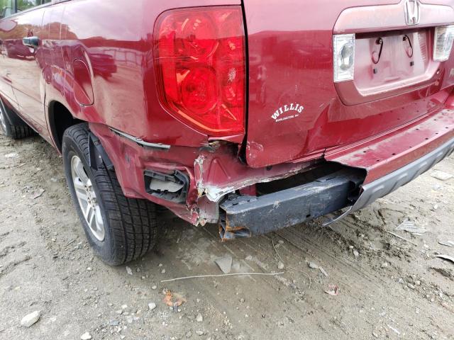 Photo 9 from auction – 2003 HONDA PILOT EXL with VIN 2HKYF18513H509819