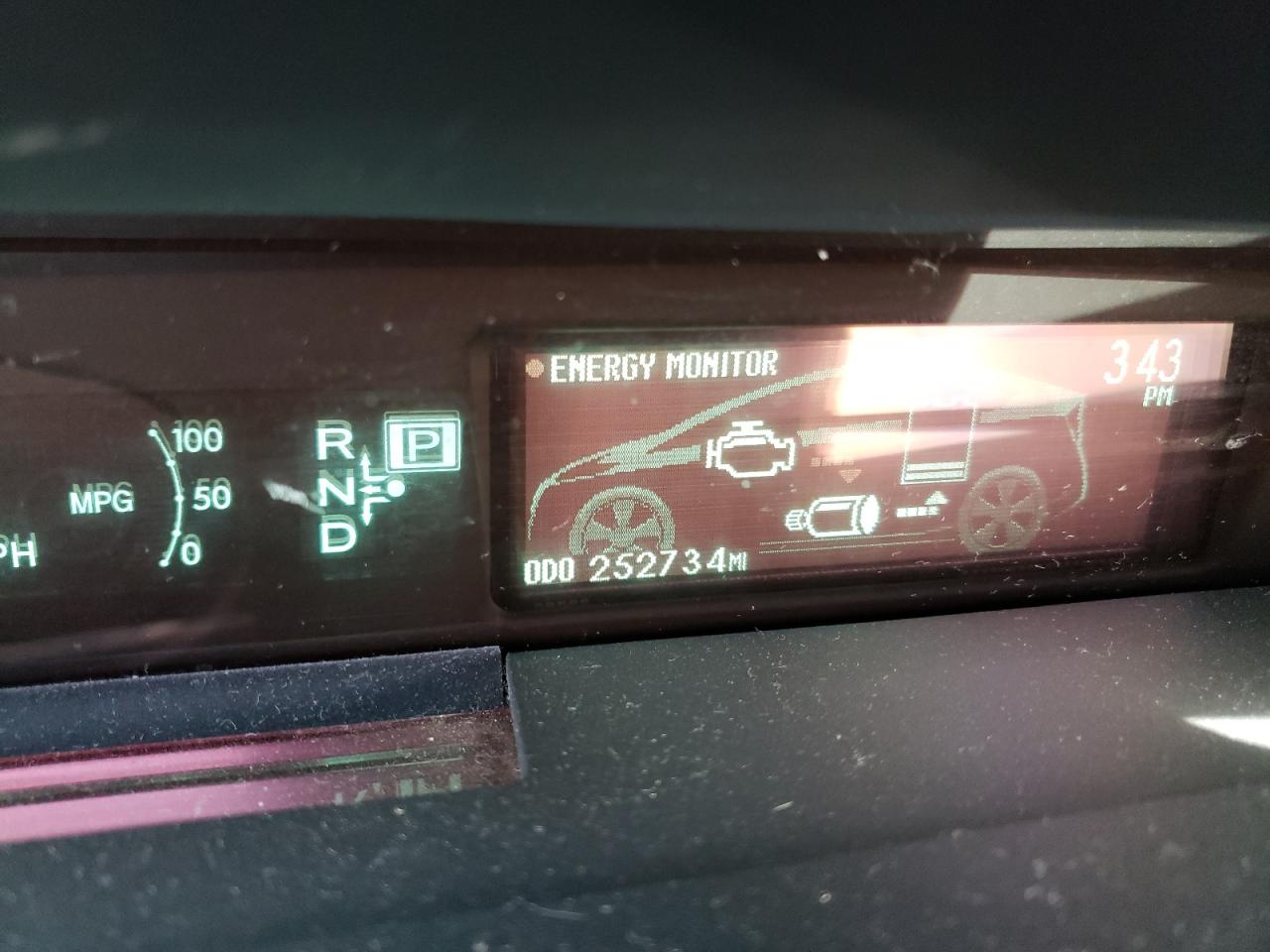 Photo 8 from auction – 2010 TOYOTA PRIUS with VIN JTDKN3DU2A0105309