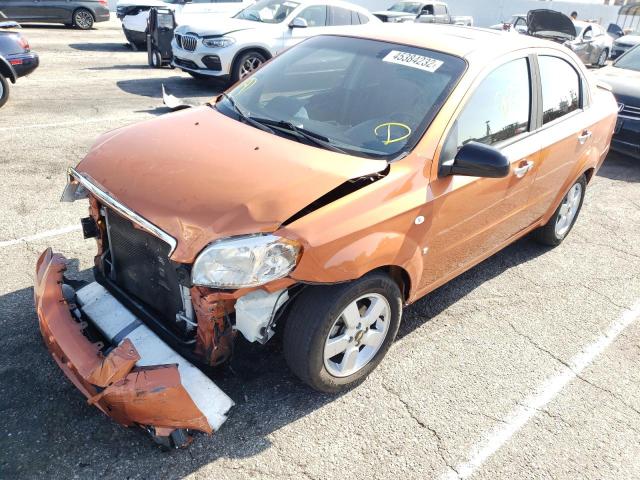 Photo 2 from auction – 2008 CHEVROLET AVEO LT with VIN KL1TG56648B073025