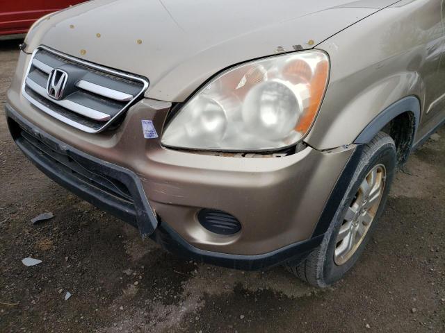 Photo 9 from auction – 2006 HONDA CR-V SE with VIN JHLRD78996C812429