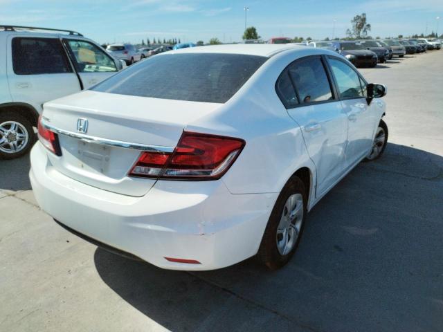 Photo 4 from auction – 2014 HONDA CIVIC LX with VIN 19XFB2F51EE201570
